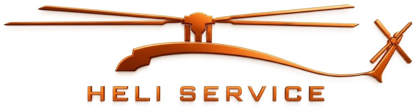 HELI SERVICE 로고